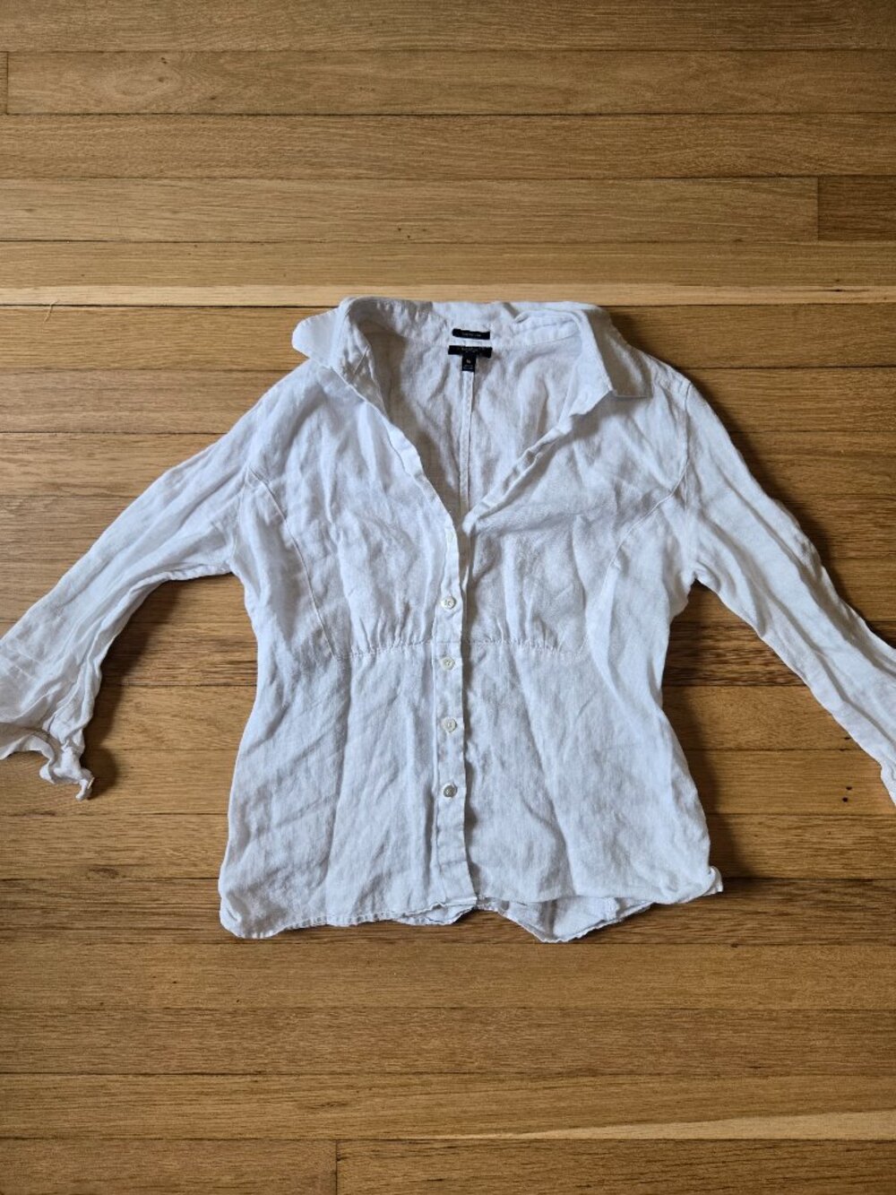 Talbots Linen Button Down